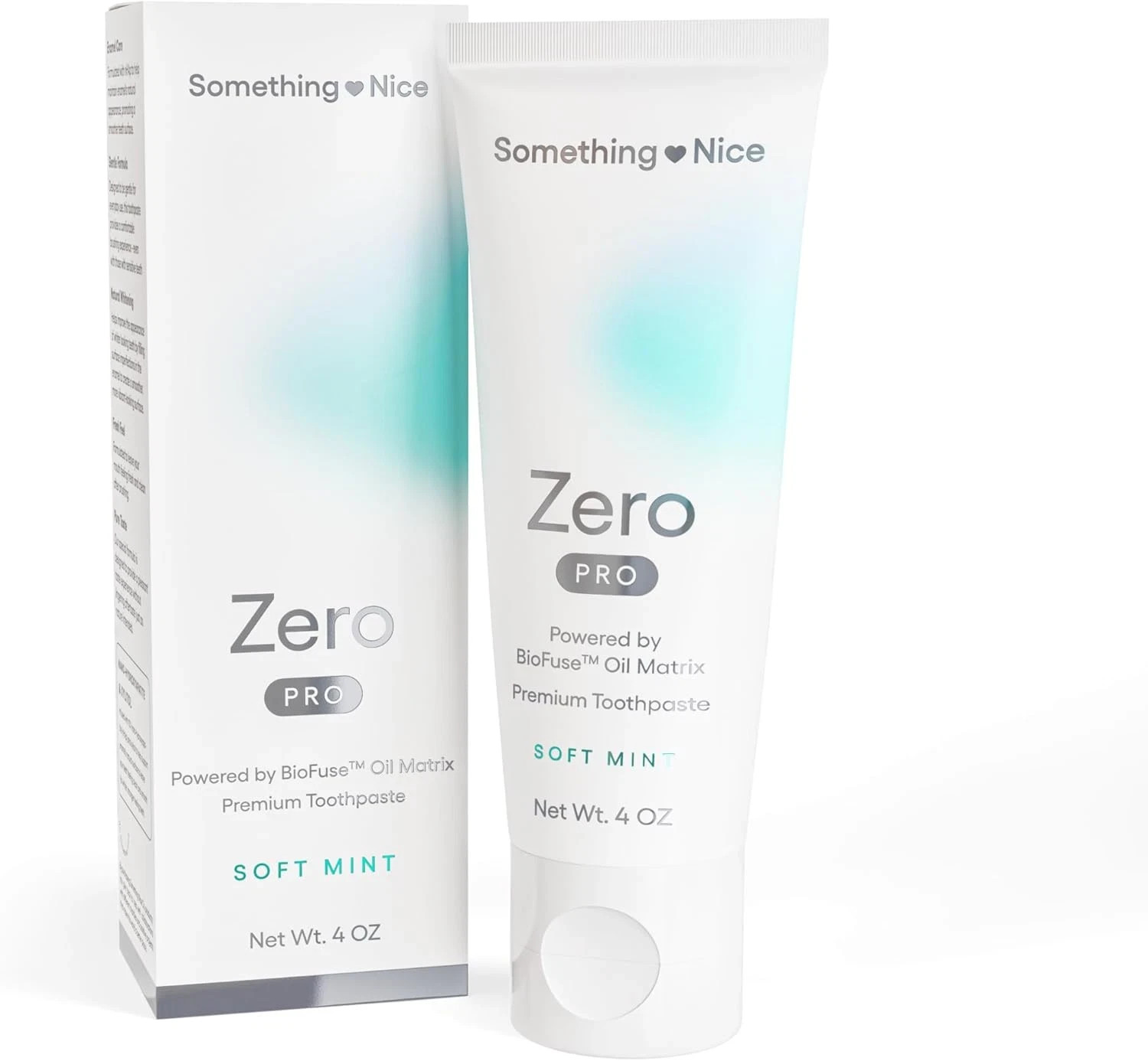 Something Nice Zero Pro Toothpaste - 10% Nano Hydroxyapatite Toothpaste Fluoride