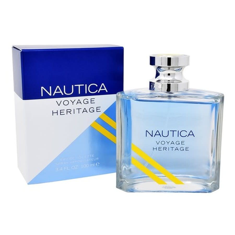 Nautica Men\'s Voyage Heritage EDT Spray 3.4 oz Fragrances 3614224686833
