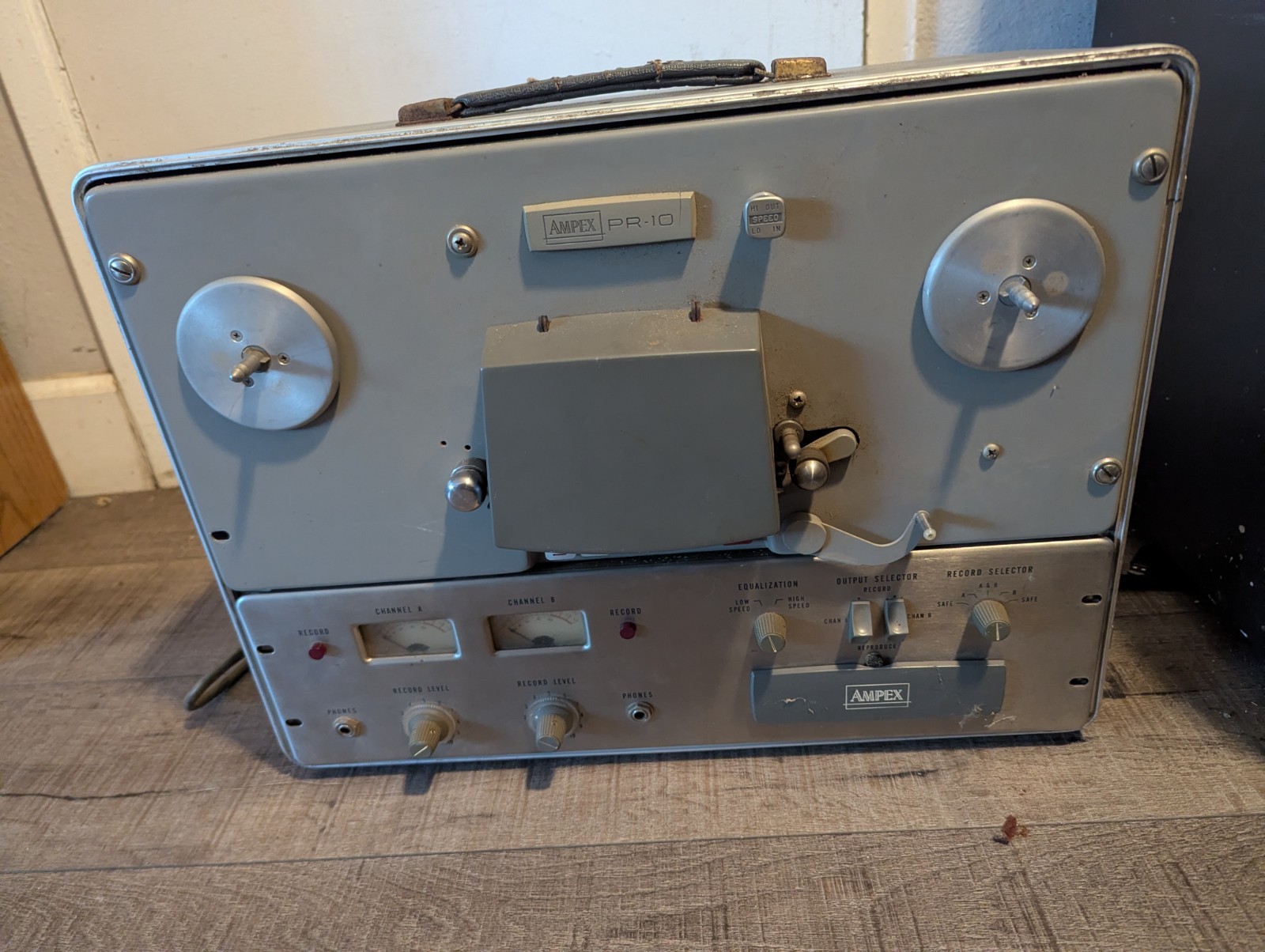 Ampex Pr-10 Reel To Reel Player Ampex Pr-10 Reel To Reel Player
