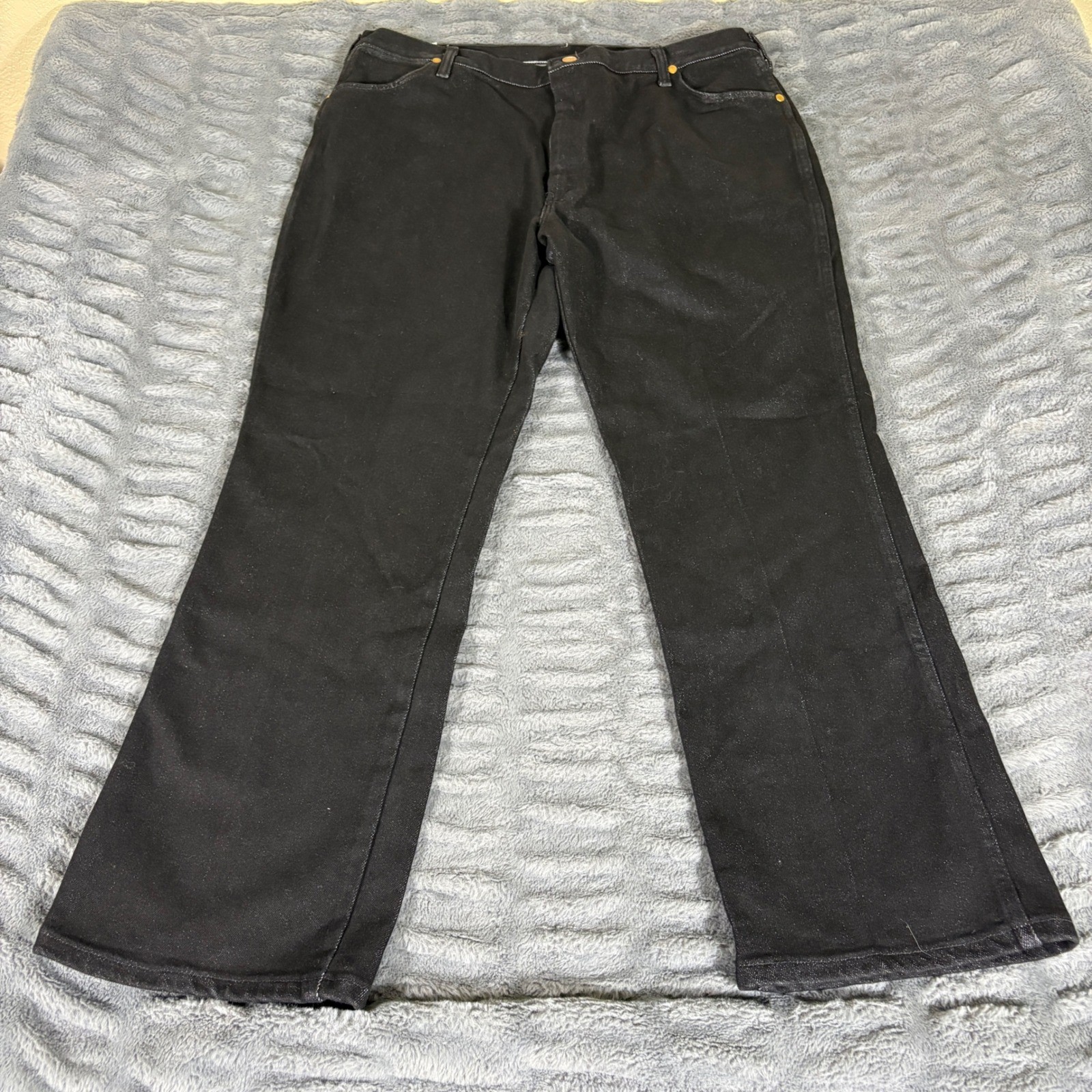 Wrangler Cowboy Cut 948BLK Black Stretch Denim Jeans Mens 42x30 Made in USA NWT