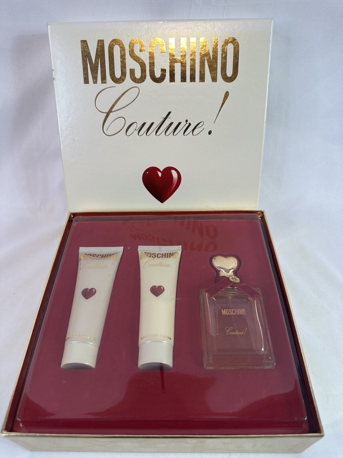 Moschino Couture Three Piece Gift Set