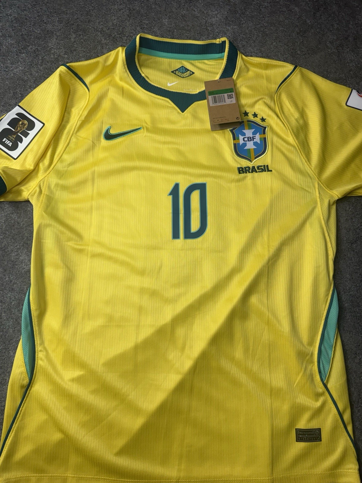 Nike Brazil Jersey Men’s World Cup XL Neymar 2026