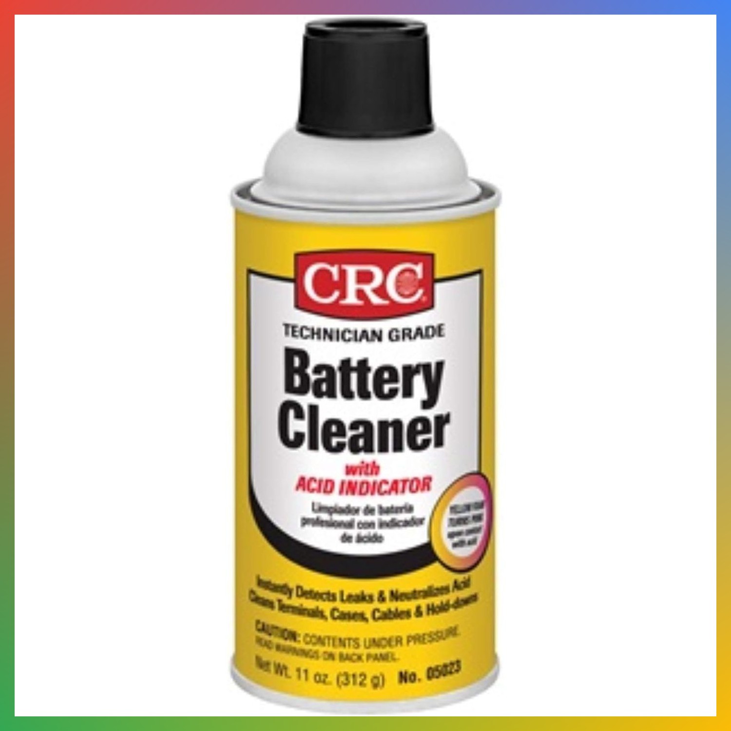 Tech Grade Battery Cleaner w/Acid Indicator - 11 oz