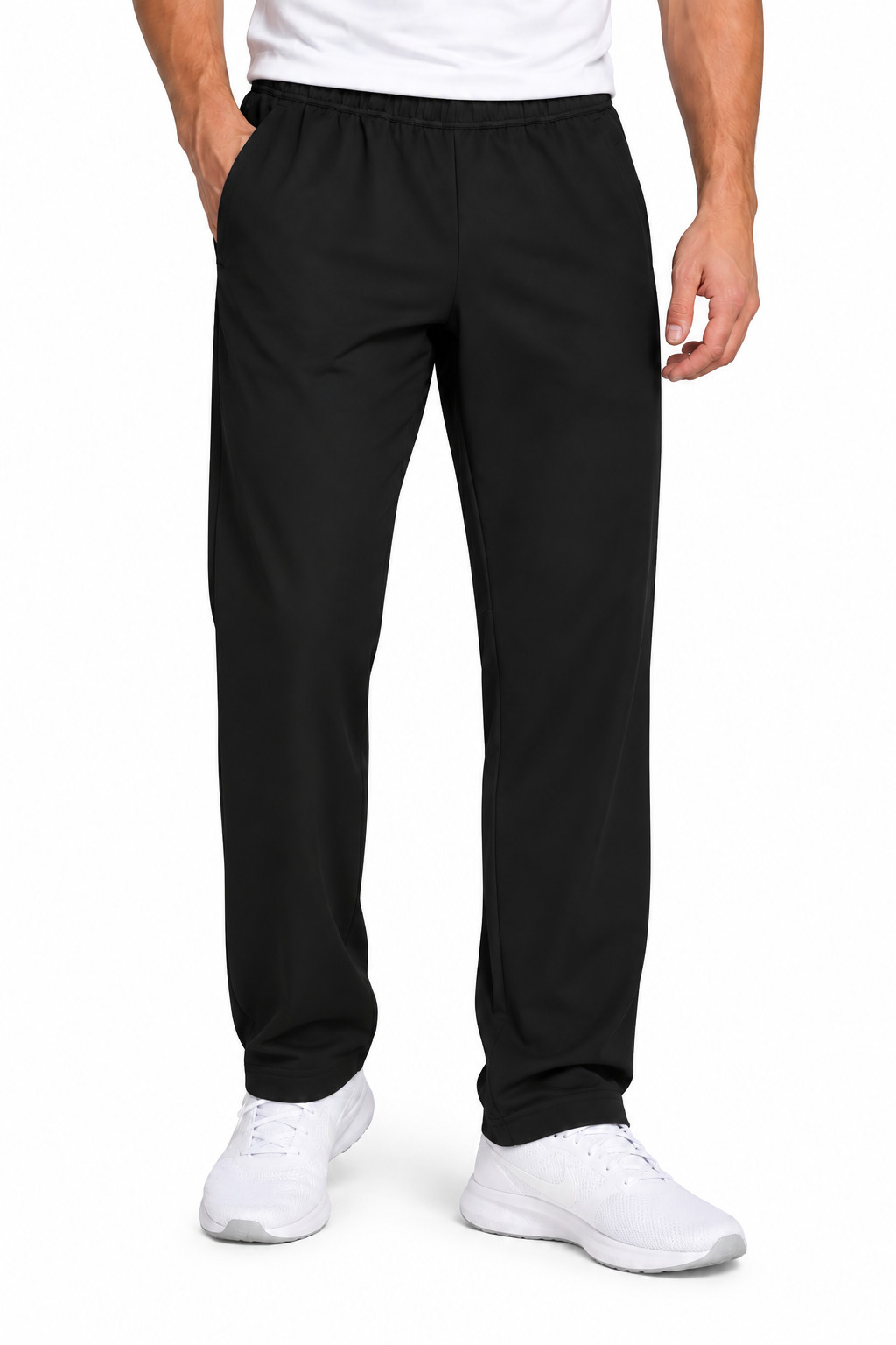 Skora Men\'s Active Quick Dry Taper Fit Jogger Pants - 051422 - Black- NWT