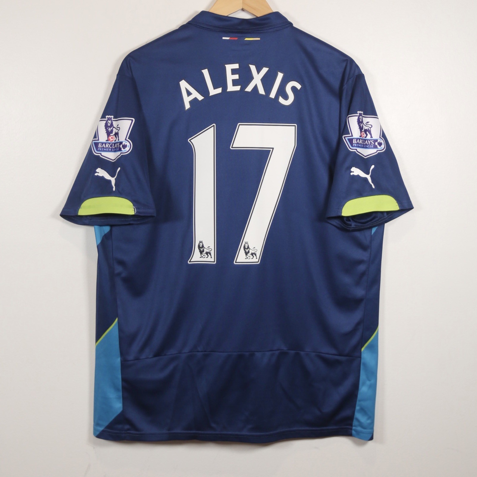 Arsenal 14/15 Third - Alexis - Size XL Arsenal 14/15 Third - Alexis - Size XL