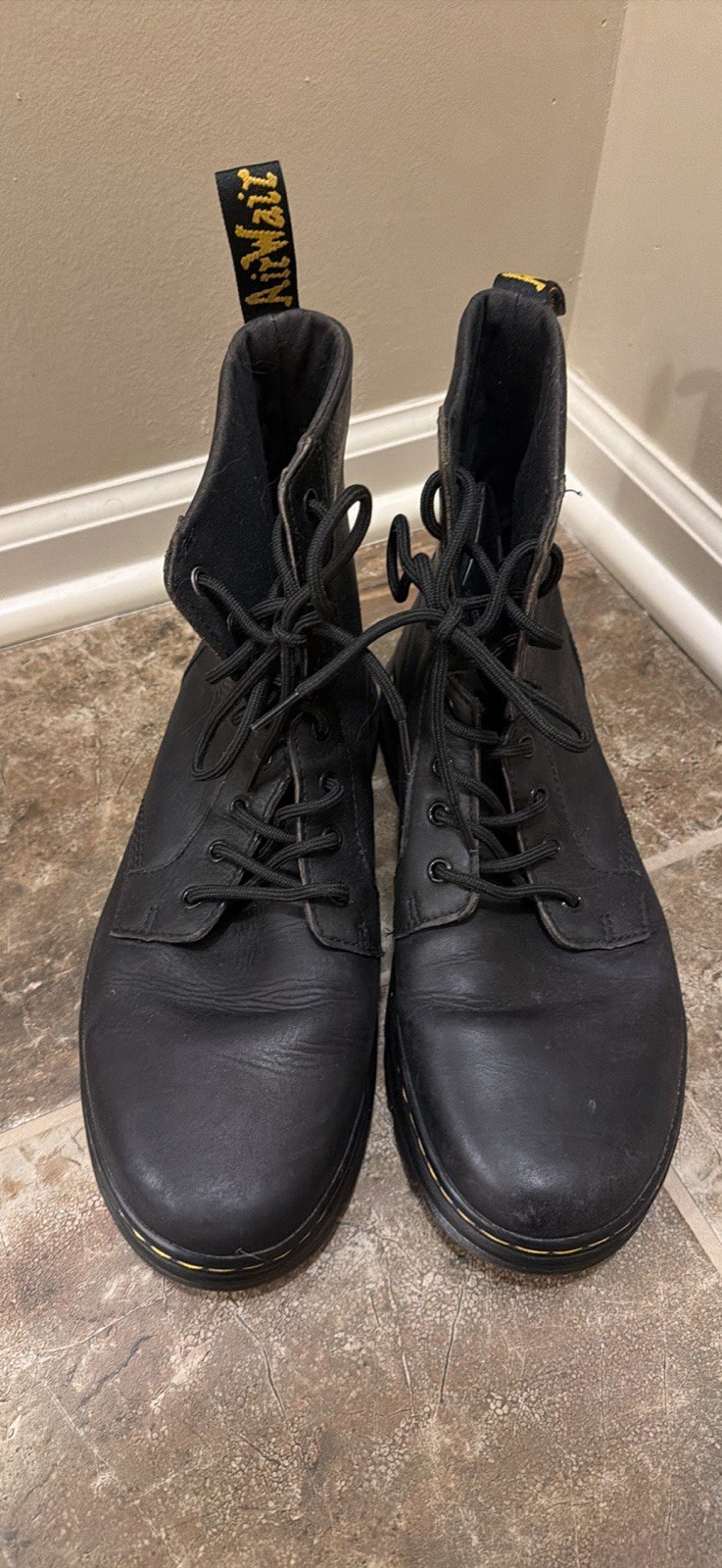 Dr. Martens 1460 Pascal Black Leather Boots, M 11 Dr. Martens 1460 Pascal Black Leather Boots, M 11