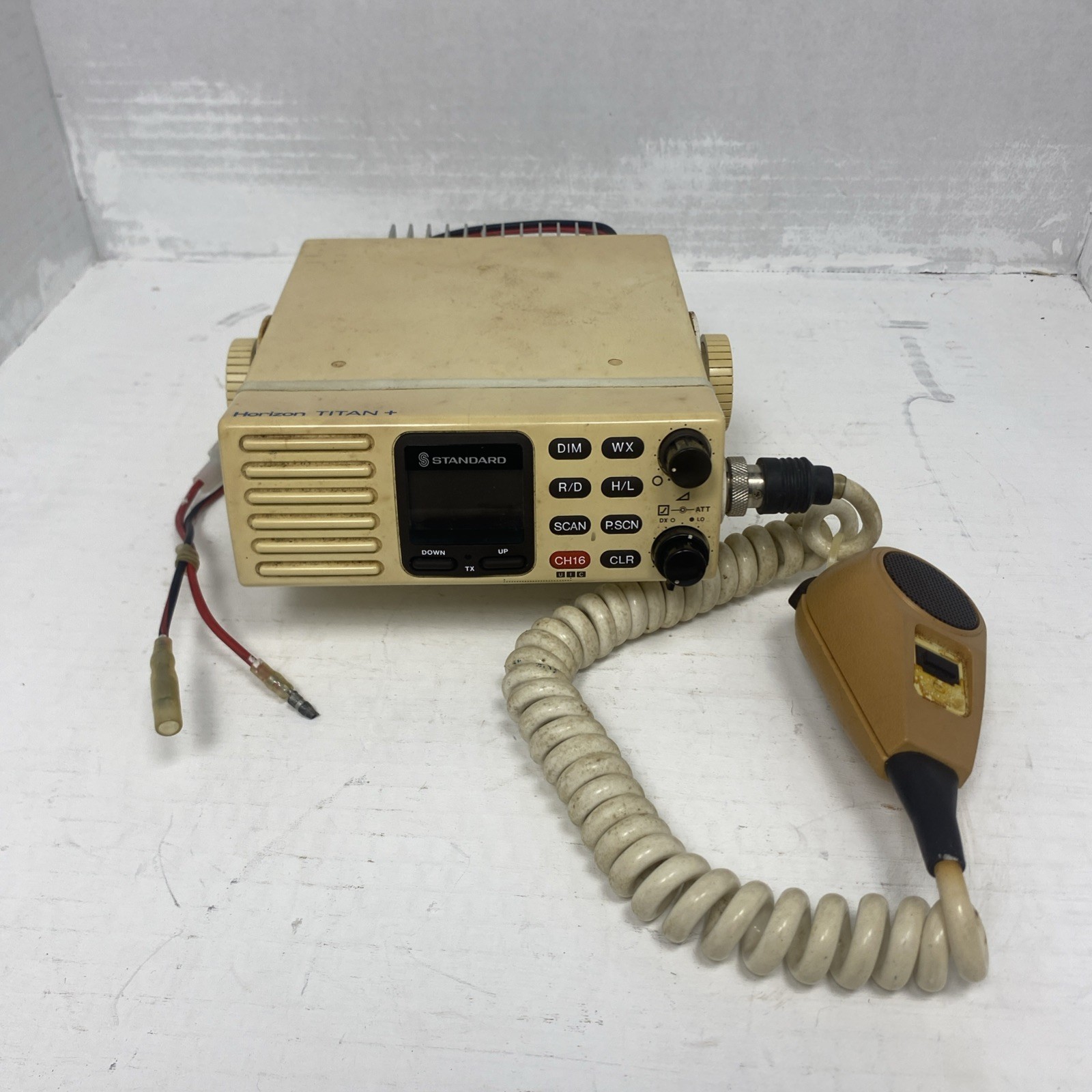 Standard Horizon ECLIPSE GX1246S VHF FM Marine Radio w/ Mic CMP26 Tested Standard Horizon ECLIPSE GX1246S VHF FM Marine Radio w/ Mic CMP26 Tested