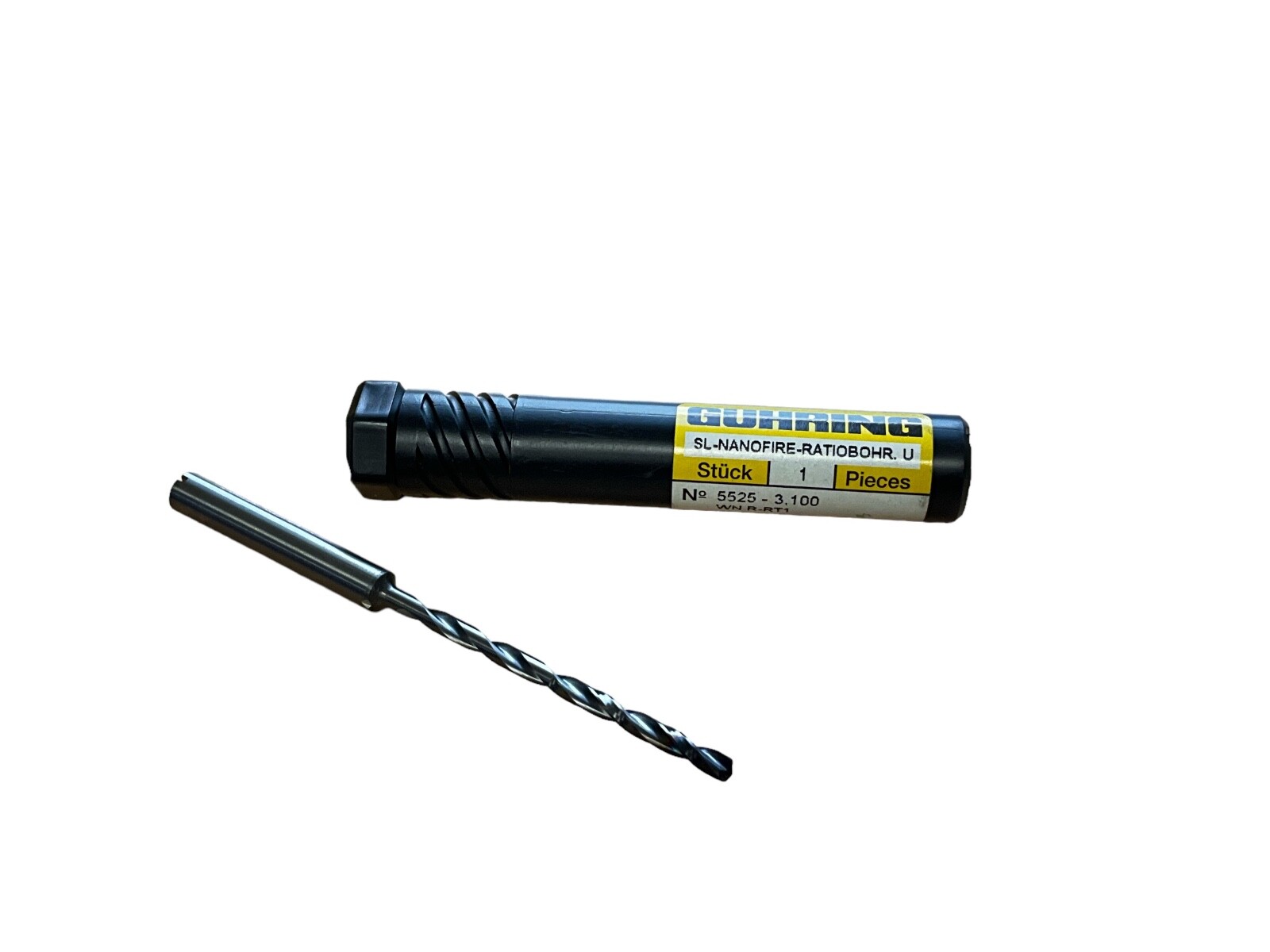 GÜHRING, 9055250031000 3.1mm Carbide 140° Point 12xD nano-Firex