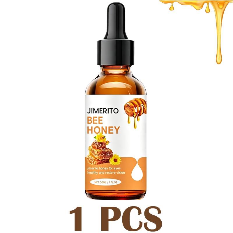 1-5PCS Jimerito Honey for Eyes-Jimerito Bee Honey Drops for Eyes Strain Red Eye