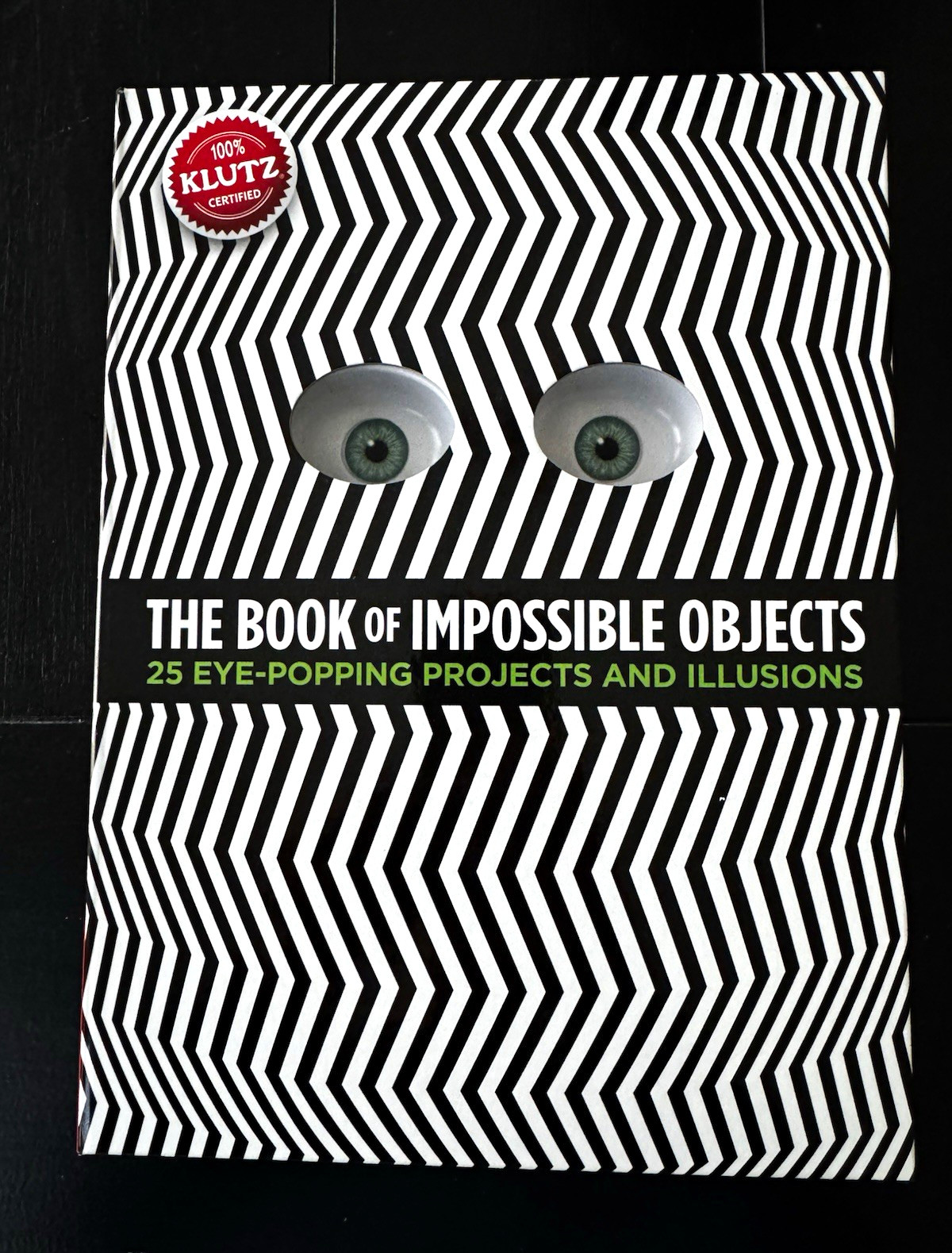 Klutz The Book of Impossible Objects 25 Projects & Illusions Pat Murphy HC Klutz The Book of Impossible Objects 25 Projects & Illusions Pat Murphy HC