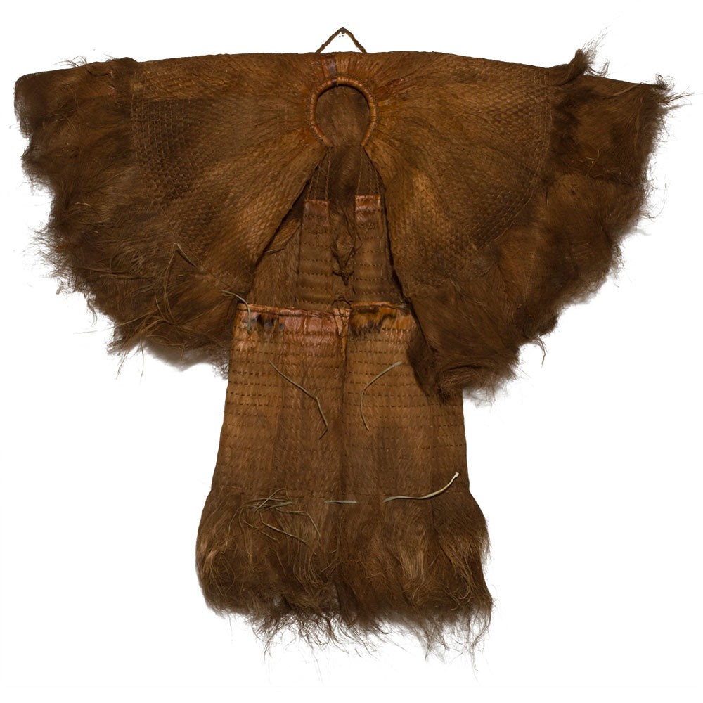 US SELLER - Vintage Traditional Chinese Farmer Raincoat