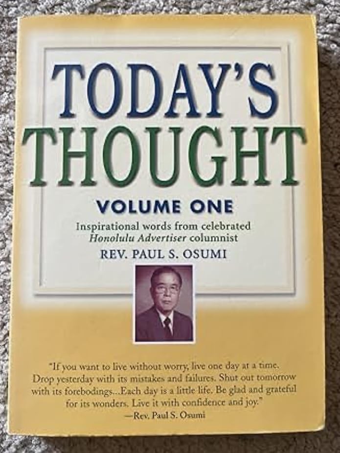Today\'s thought: From a Pacific paradise perspective