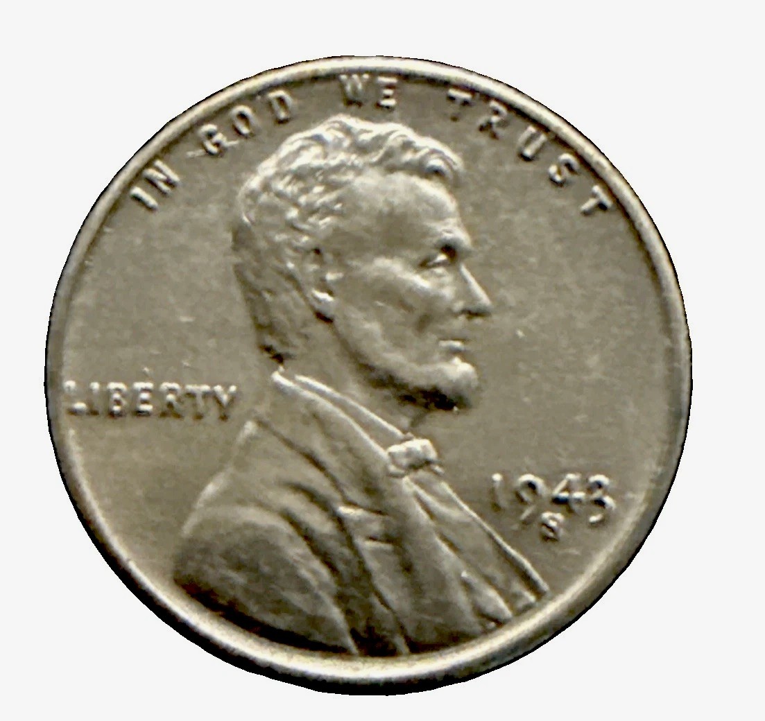 1943-S Lincoln Steel Cent WWII Issue — Gem BU Uncirculated 1943-S Lincoln Steel Cent WWII Issue — Gem BU Uncirculated