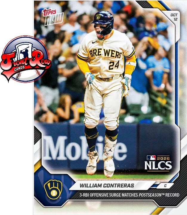 William Contreras 2026 MLB TOPPS NOW 783 NLCS Presale
