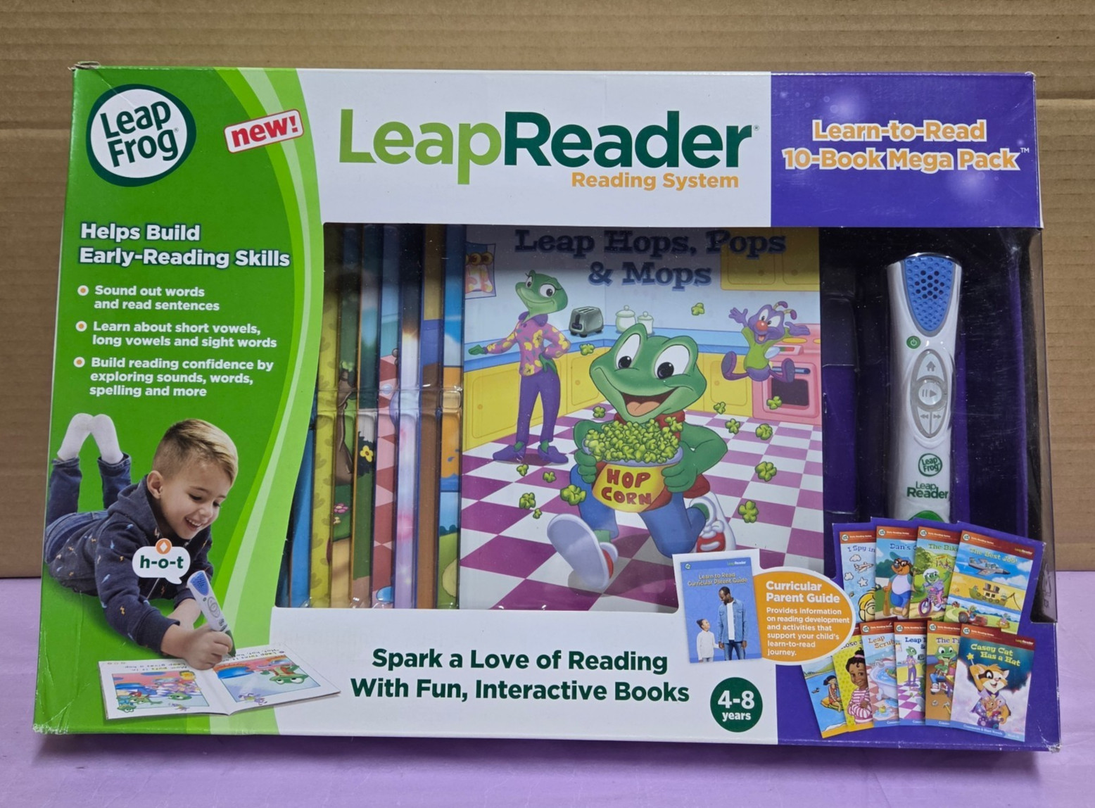 LeapFrog LeapReader Learn-to-Read Reading System 10-Book Mega Pack Ages 4-8