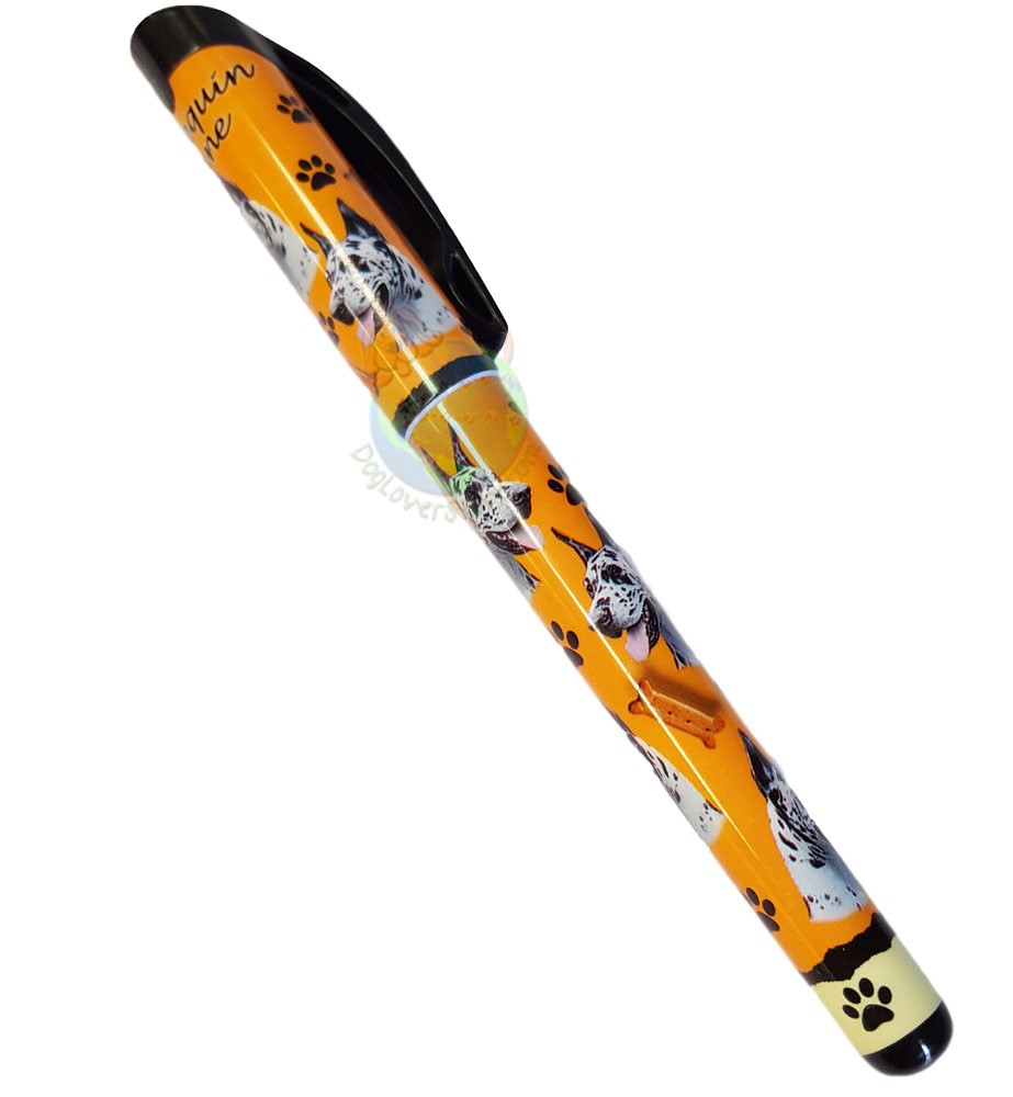 Great Dane Ballpoint Pen Black Ink - Harlequin