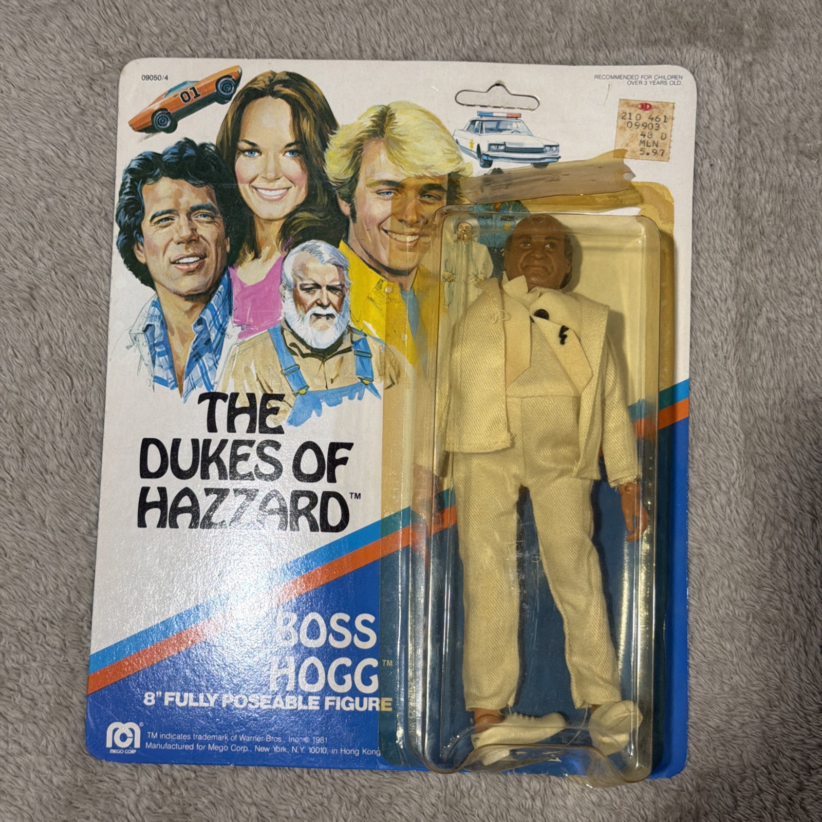 Vintage 1981 Mego Dukes Of Hazzard Boss Hogg 8 Vintage 1981 Mego Dukes Of Hazzard Boss Hogg 8