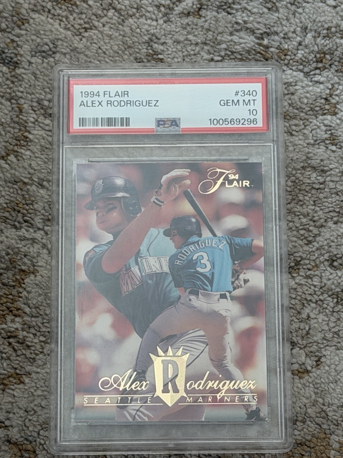 1994 Flair - Alex Rodriguez #340 (RC) 1994 Flair - Alex Rodriguez #340 (RC)