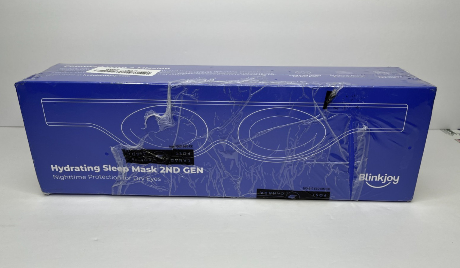 Blinkjoy Hydrating Sleep Mask 2nd Gen - Nighttime Dry Eye Relief - NEW SEALED