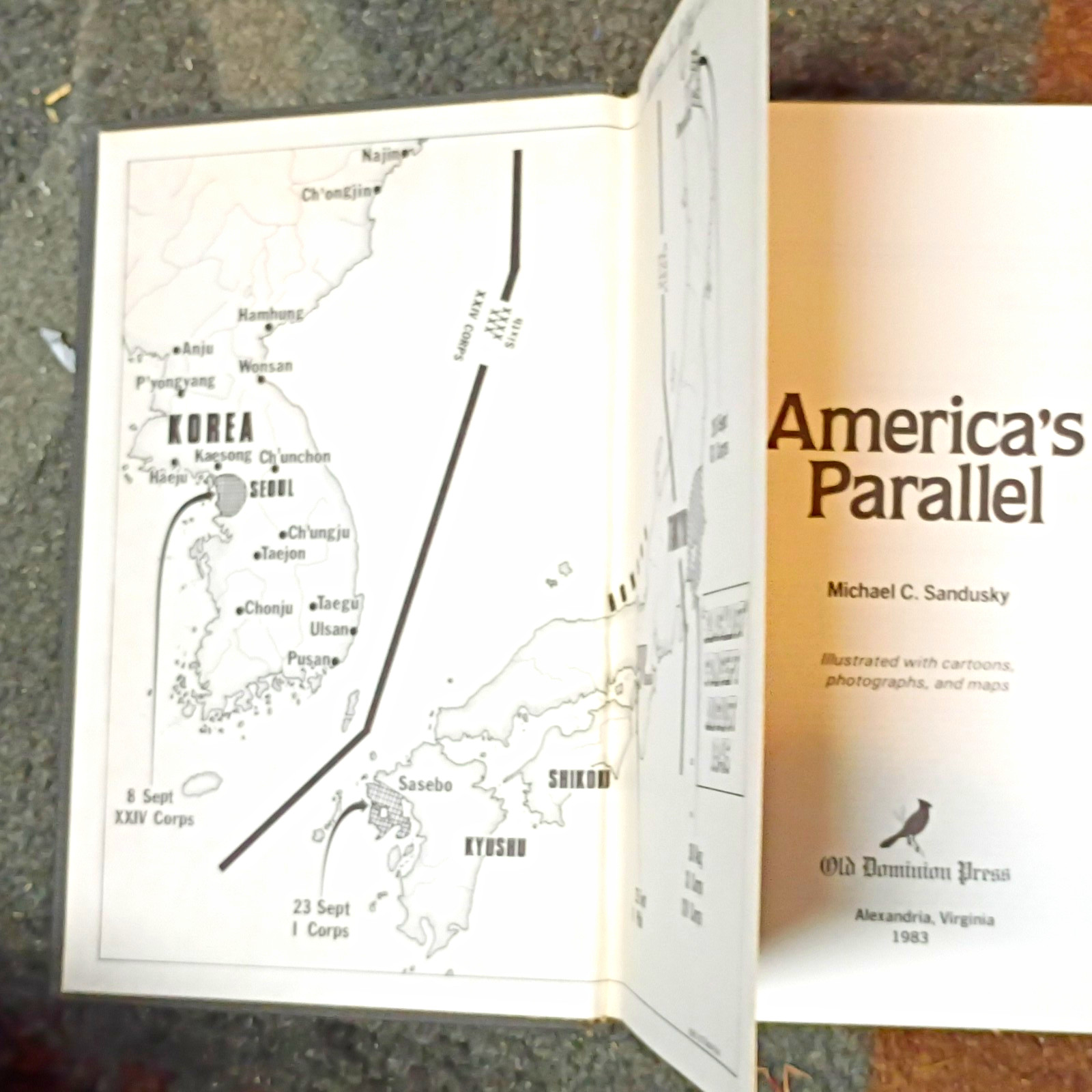 *Rare Find, Almost Mint* America\'s Parallel By Sandusky ISBN 0-913513-00-8