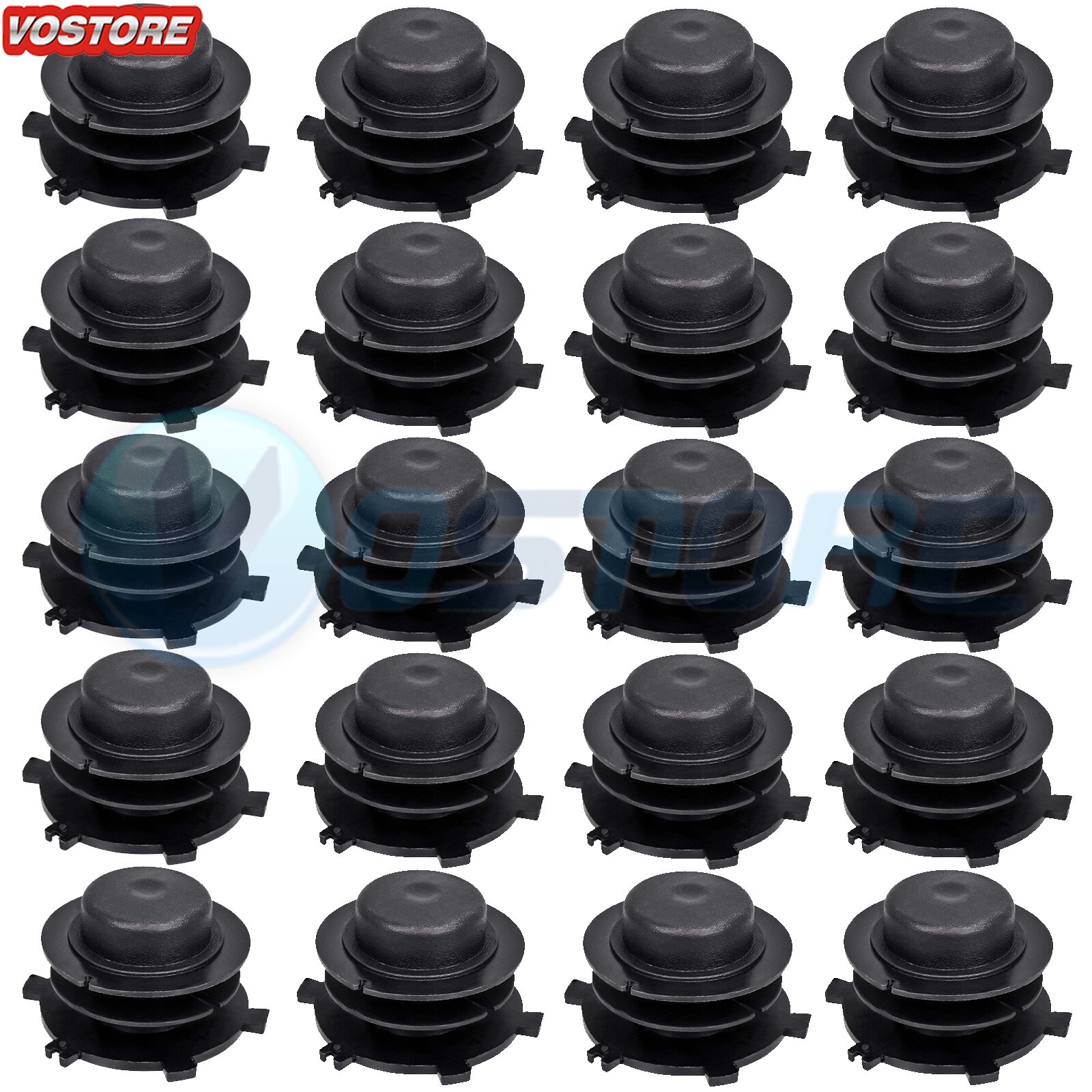 20 Pack Spool Caps fits 25-2 for Stihl Head FS 44 55 80 83 85 90 100 110 120 130