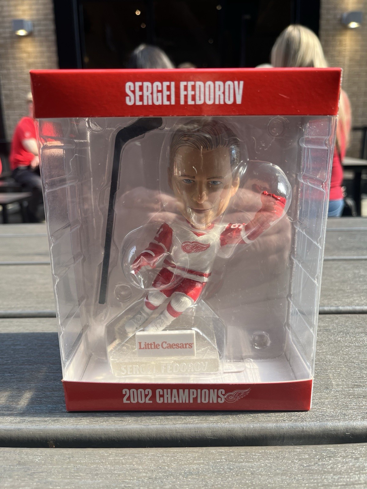 Detroit Red Wings SERGEI FEDEROV Bobblehead SGA 10/4/26 NEW