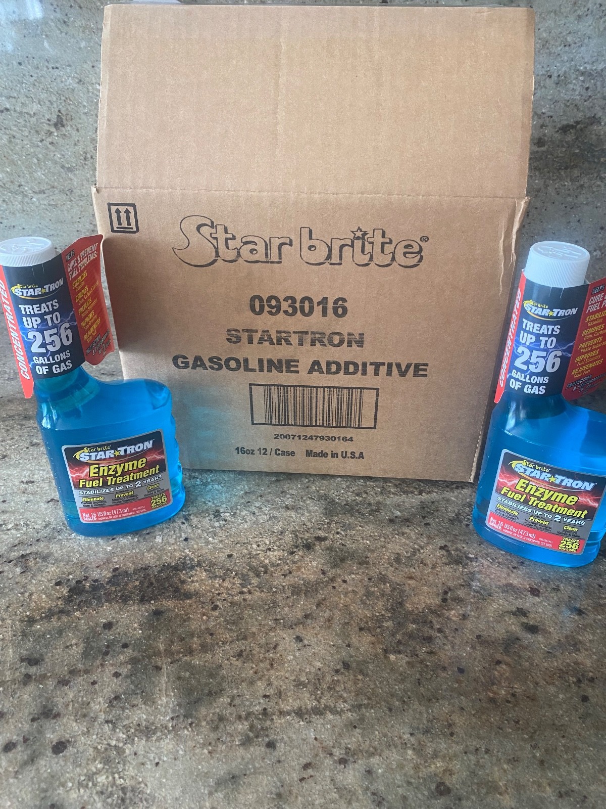 2 pack StarBrite StarTron Enzyme Concentrated Gas Additive 16 oz treats 512 gal 2 pack StarBrite StarTron Enzyme Concentrated Gas Additive 16 oz treats 512 gal