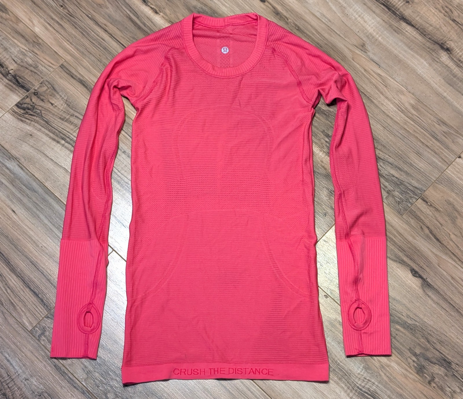 Women\'s Lululemon Swiftly Tech Swift Stride Pink Long Sleeve Shirt Active Top 4 Women\'s Lululemon Swiftly Tech Swift Stride Pink Long Sleeve Shirt Active Top 4
