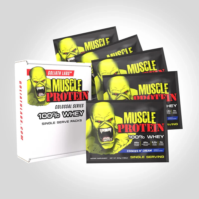 Goliathlabs Whey Protein Variety Sample Pack