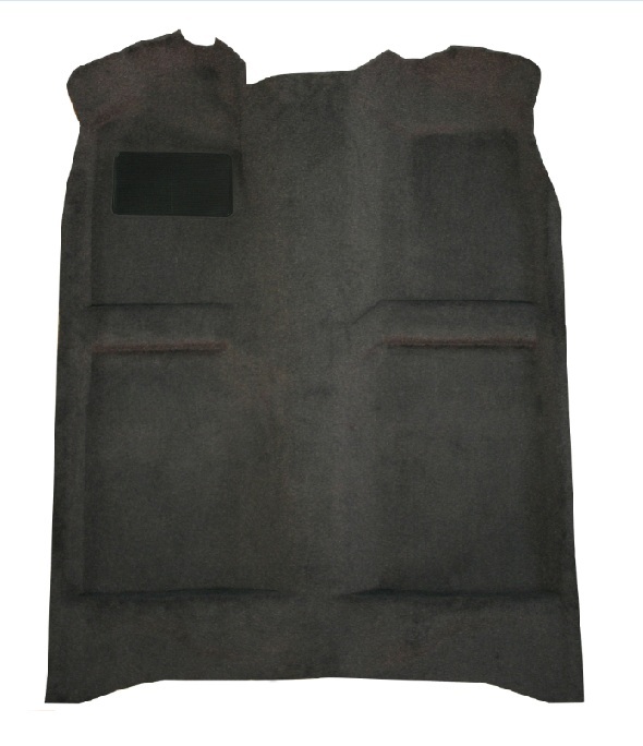 ACC 77-90 CHEVROLET CAPRICE 4-DOOR BLACK MOLDED CARPET RUG - MADE IN USA