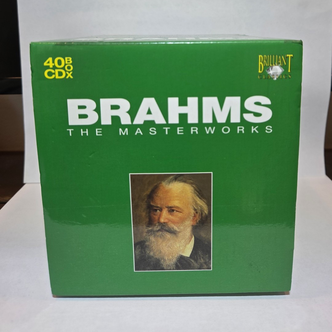 Brahms The Masterworks – Brilliant Classics 40 CD Box Set 92392 Complete LikeNew