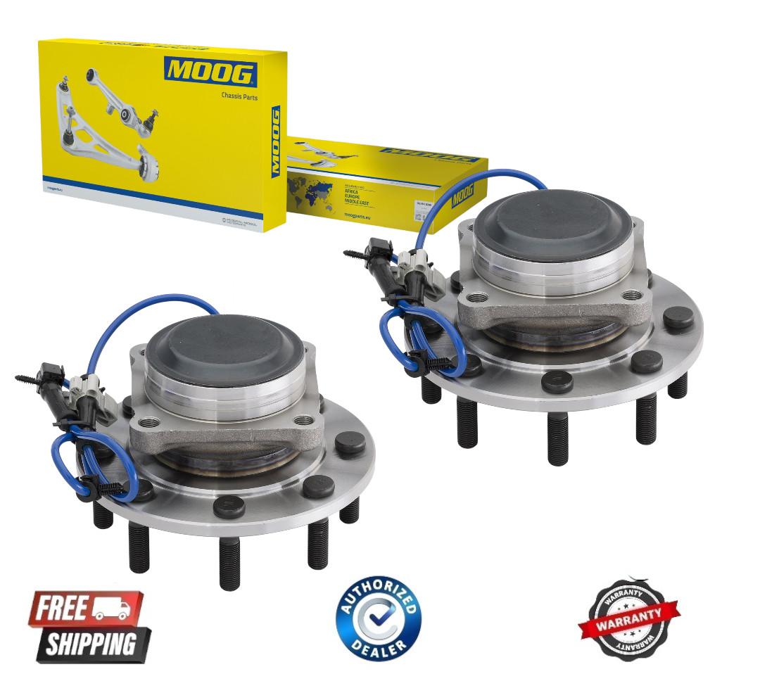 MOOG Front Wheel Hub Bearing Assembly For 01-06 CHEVY SILVERADO 2500 HD 2WD PAIR MOOG Front Wheel Hub Bearing Assembly For 01-06 CHEVY SILVERADO 2500 HD 2WD PAIR
