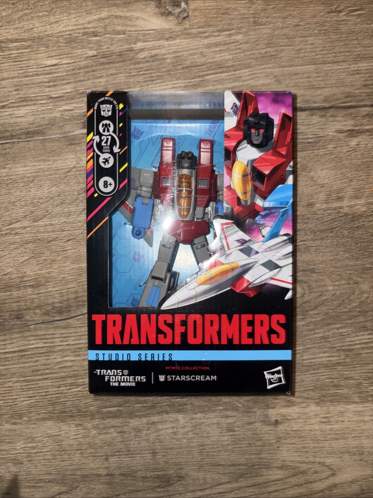 Transformers Studio Series MTMTE Collection Movie Voyager Class Starscream 