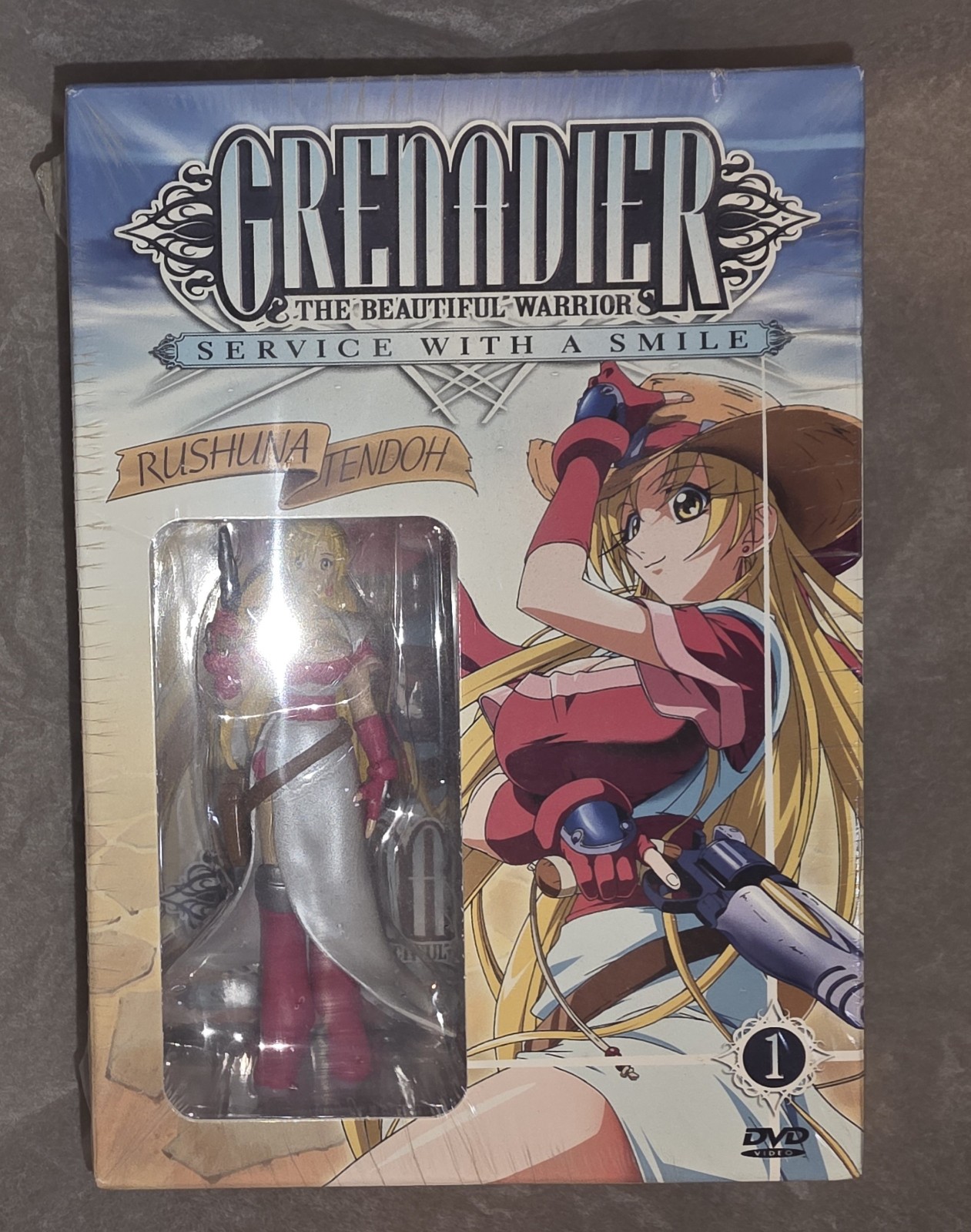 Grenadier: Service With a Smile Vol 1 Collectors box w/Figure NEW Extremely RARE