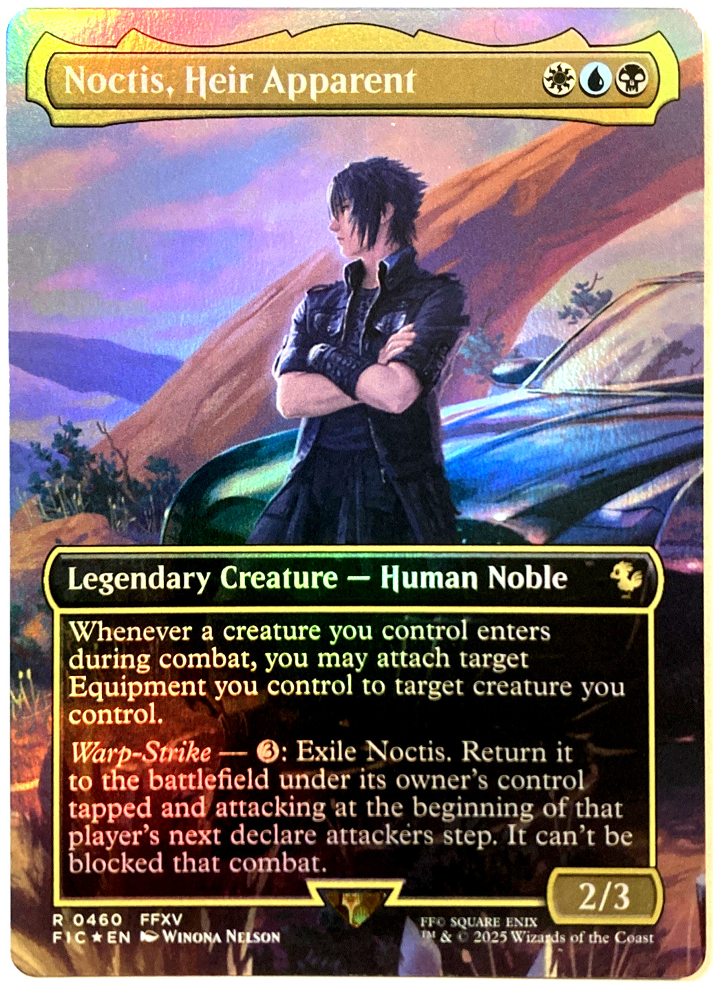MTG Noctis, Heir Apparent (Foil) Commander: Final Fantasy 460 FFXV NM
