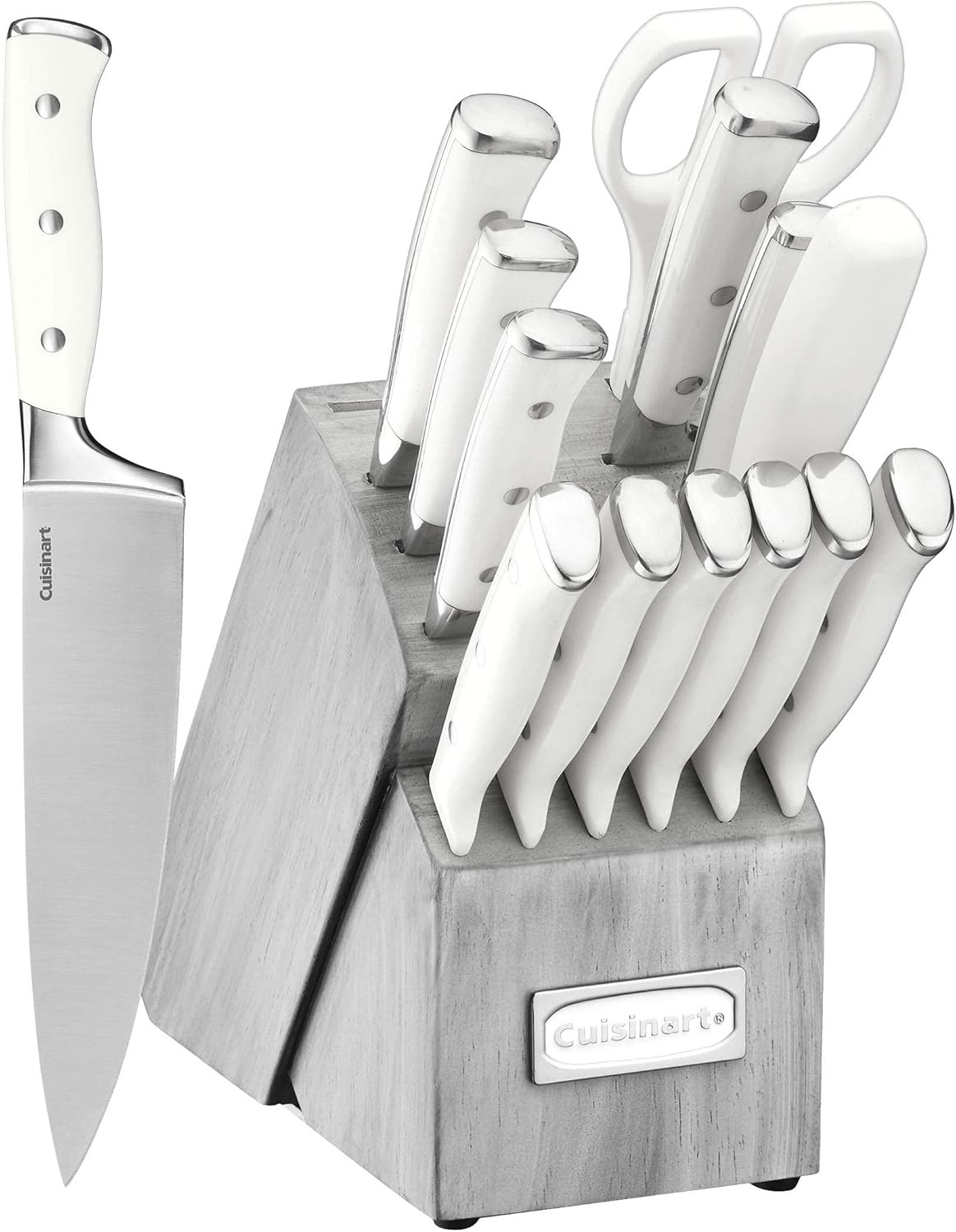 Cuisinart C77WTR-15PG 15-Piece Knife Set w/ Block (Used) Cuisinart C77WTR-15PG 15-Piece Knife Set w/ Block (Used)