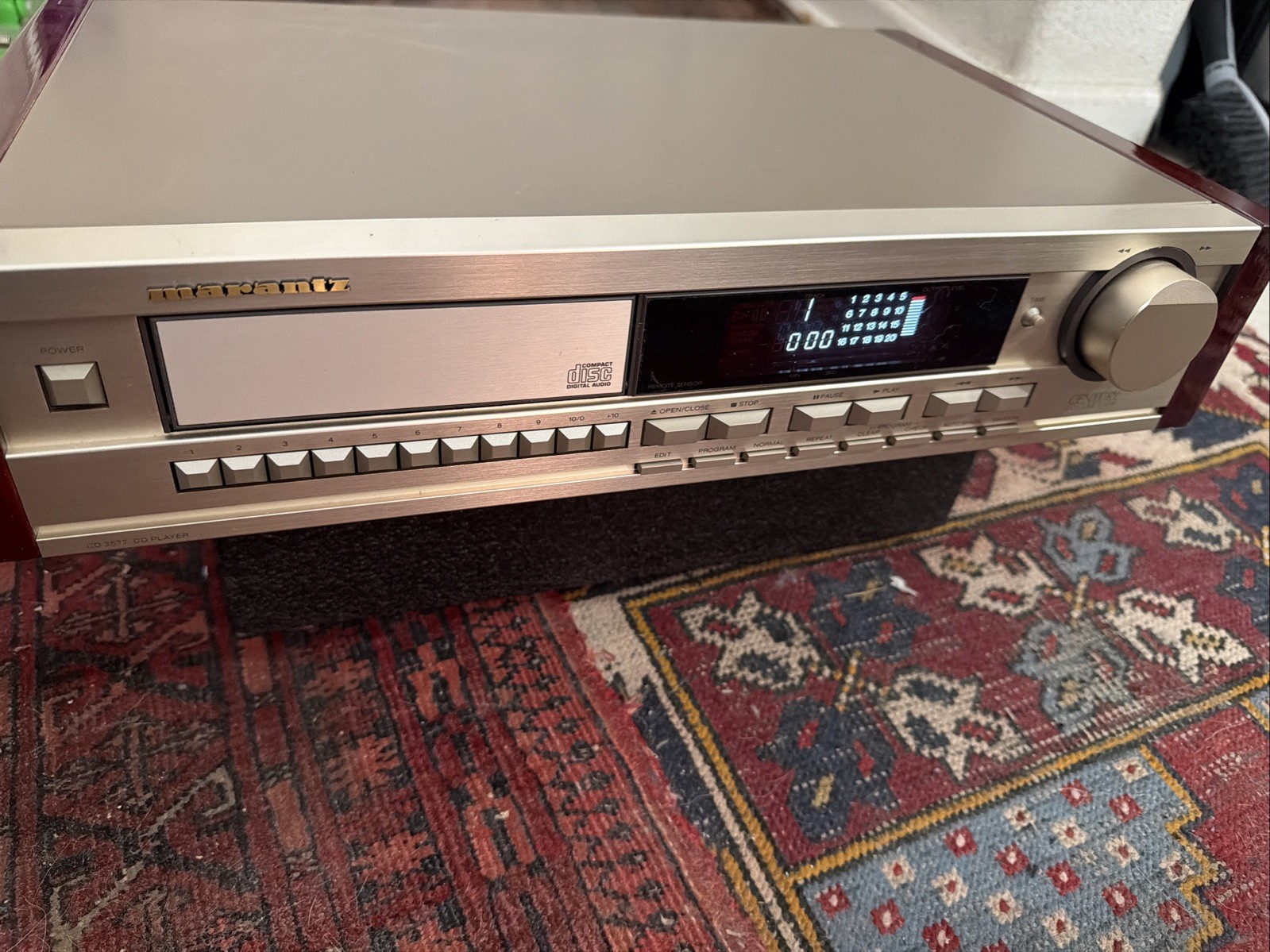 Marantz CD-3577 CD Player Century Collection Vintage HiFi  Stuck Cd Door Clean