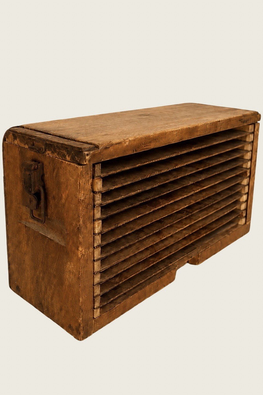 Vintage Wood Tobacco Leaves Drying Rack w/ Removable Trays 20” x 9.5” x 6.5” Vintage Wood Tobacco Leaves Drying Rack w/ Removable Trays 20” x 9.5” x 6.5”