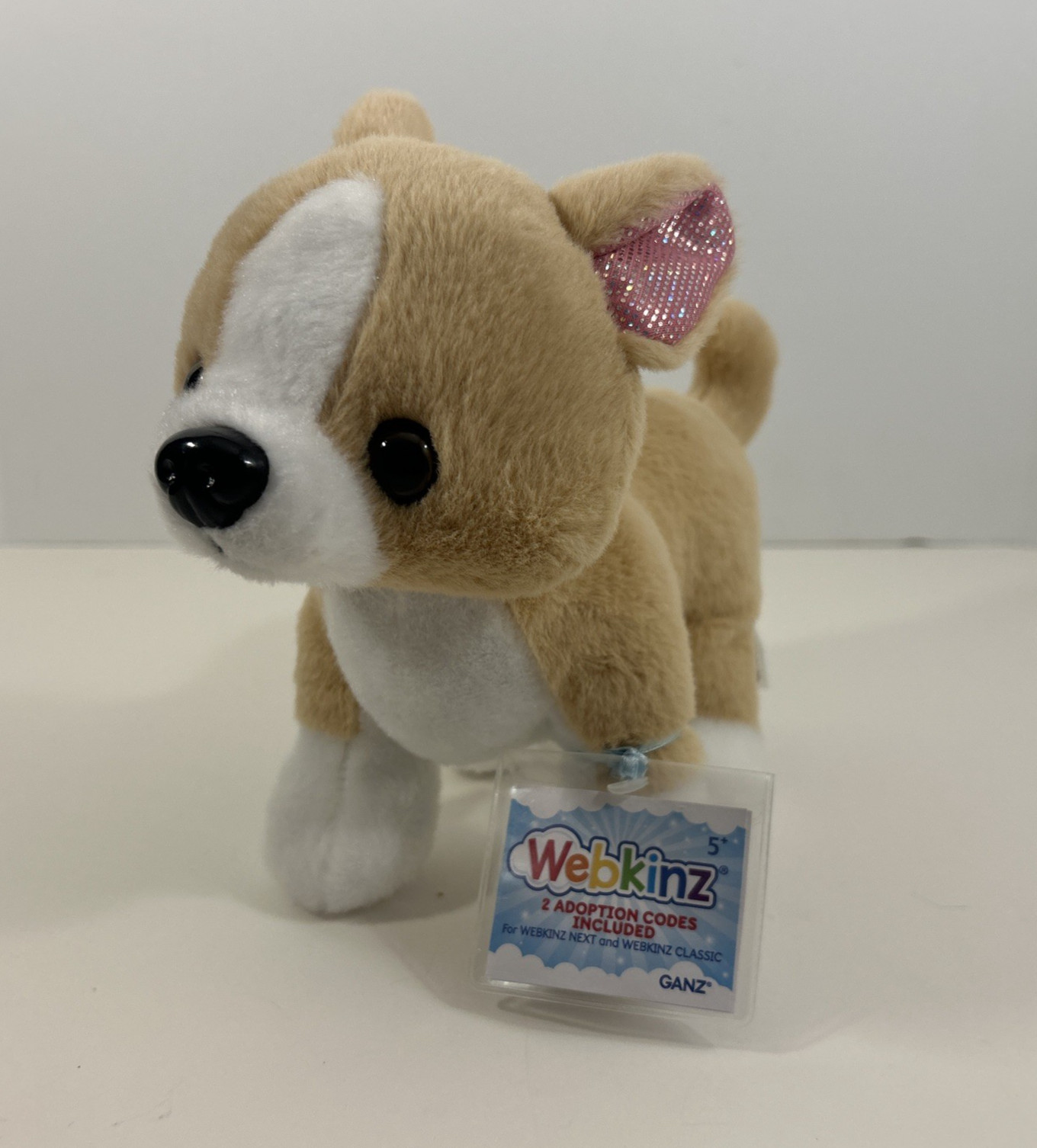 Ganz 2025 Webkinz Next Chihuahua NEXT WK000022 Dual Codes 2 Adoption Codes