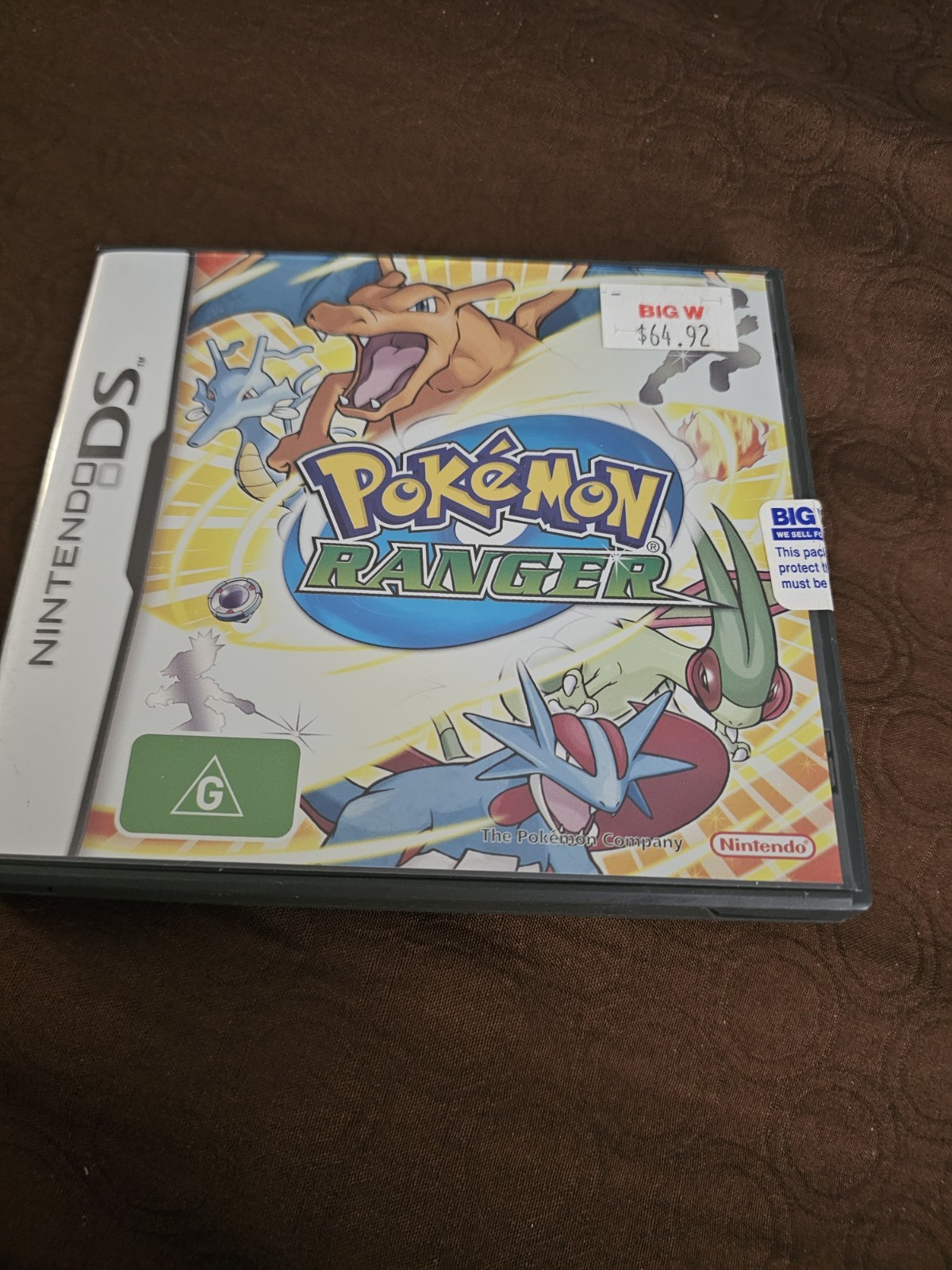 Pokemon Ranger (Nintendo DS) Case and Cartridge, No Manual Authentic - Tested Pokemon Ranger (Nintendo DS) Case and Cartridge, No Manual Authentic - Tested