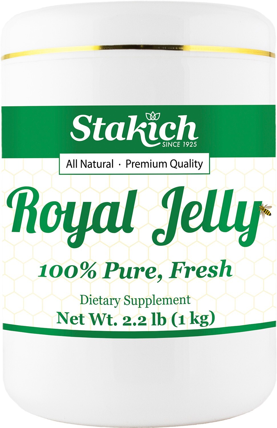 1kg  2.2lb PURE FRESH ROYAL JELLY 100% NATURAL PREMIUM BEST RAW BEE HIGH POTENCY