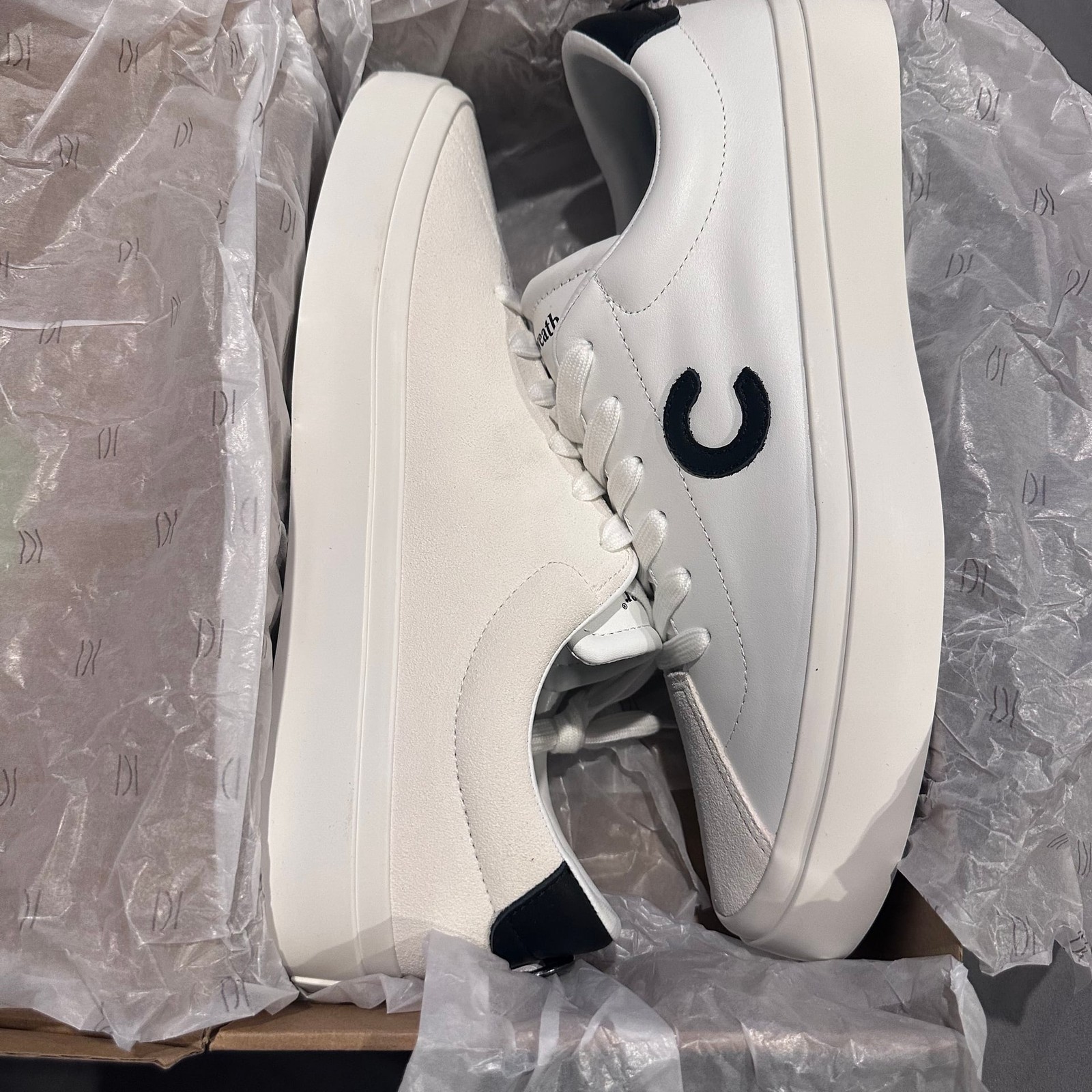 Clearweather Continental White Leather Sneakers size 13 Clearweather Continental White Leather Sneakers size 13