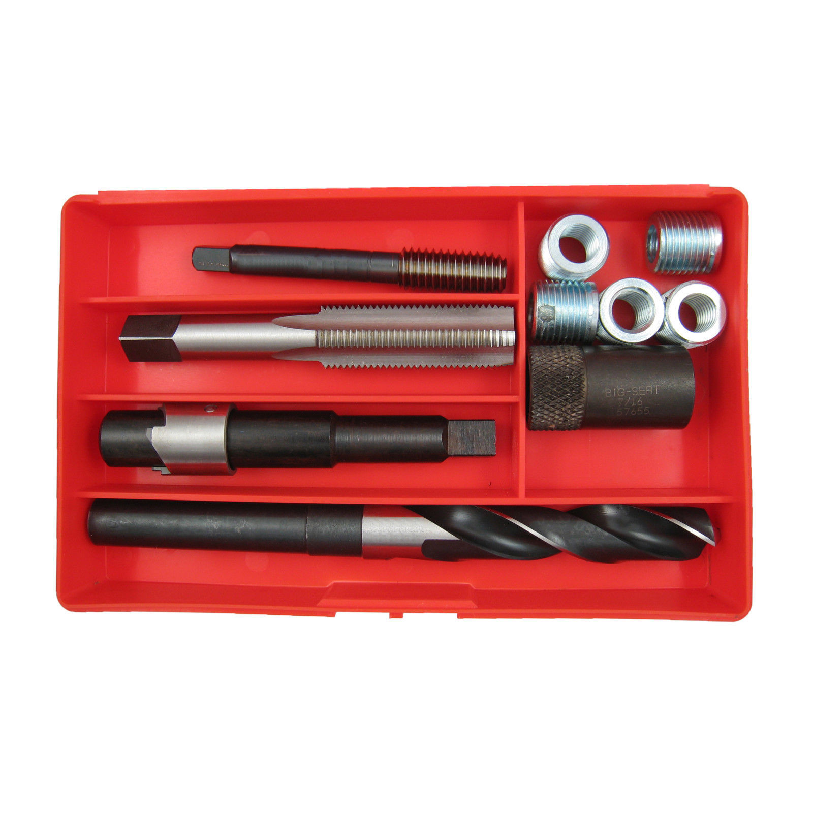 Big-Sert 5761E 7/16-14 Chevrolet Big Block Oversized Head Bolt Thread Repair Kit