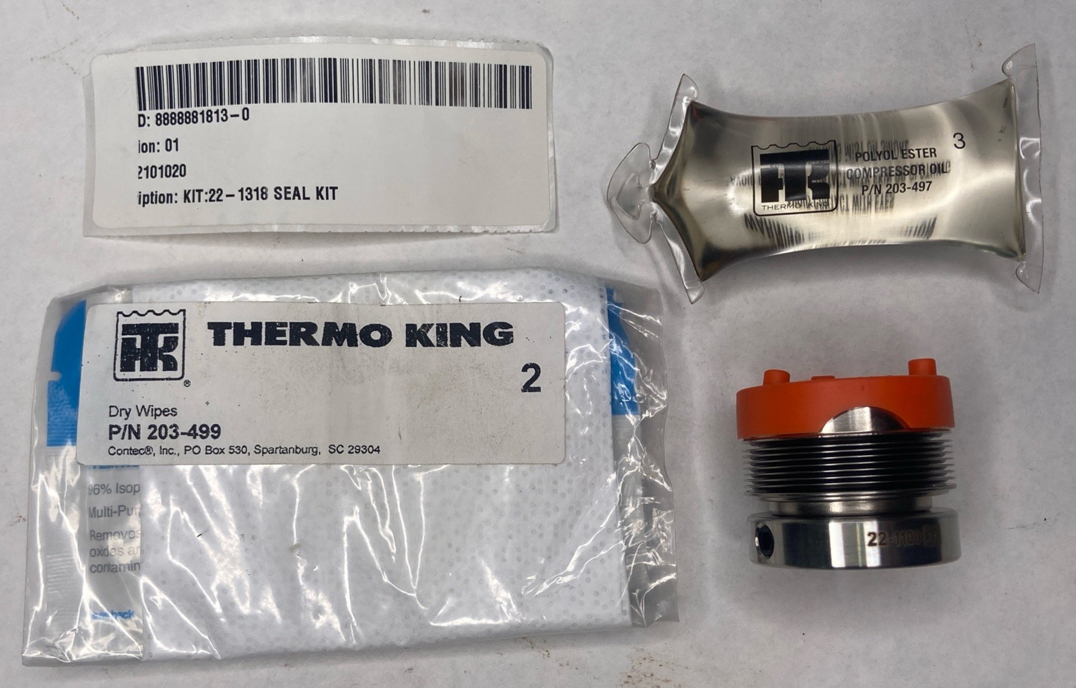 Incomplete Kit Thermo King Compressor Seal 22-1318 See Photos Incomplete Kit Thermo King Compressor Seal 22-1318 See Photos