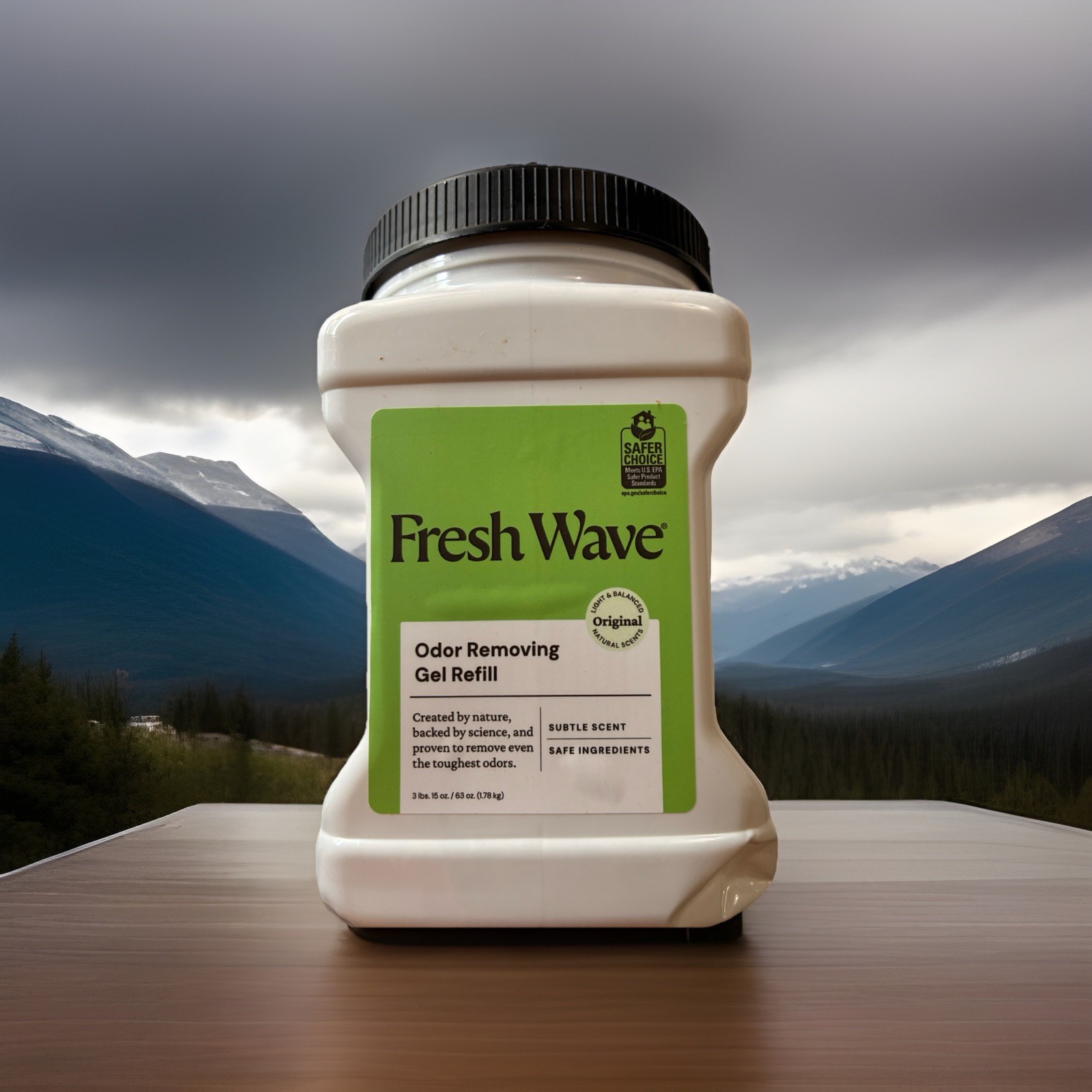 Fresh Wave Odor Removing Gel Refill, 63 oz., Pack of 1 - Safer Odor Absorbers Fresh Wave Odor Removing Gel Refill, 63 oz., Pack of 1 - Safer Odor Absorbers