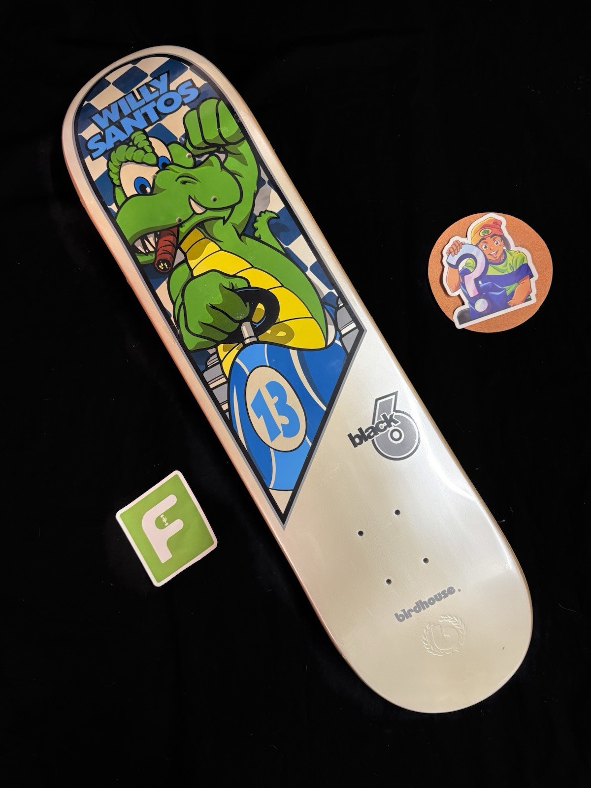 SUPER RARE Willy Santos Heath Kirchart Tony Hawk Birdhouse 6 Skateboard Deck SUPER RARE Willy Santos Heath Kirchart Tony Hawk Birdhouse 6 Skateboard Deck