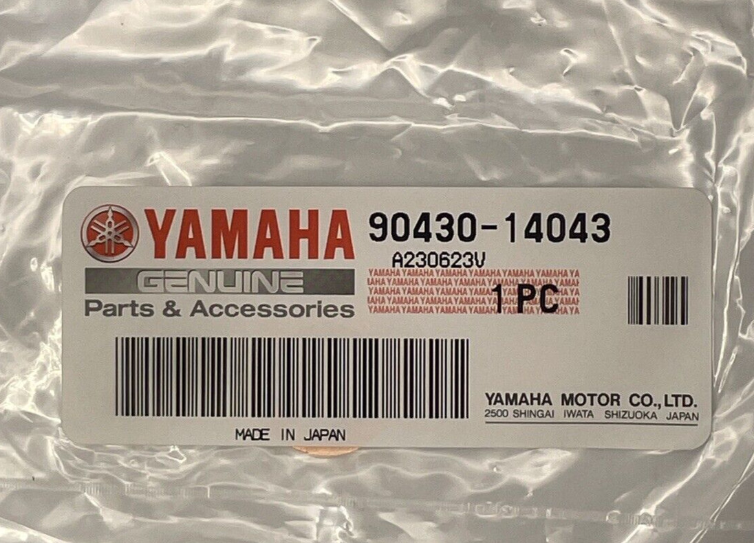 NEW Yamaha Genuine OEM Gasket 90430-14043-00
