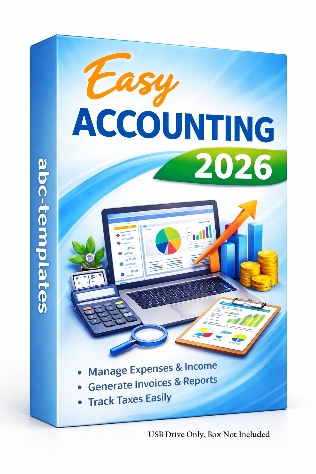 Easy Accounting Personal & Small Business Software Bookkeeping Finance Tracking