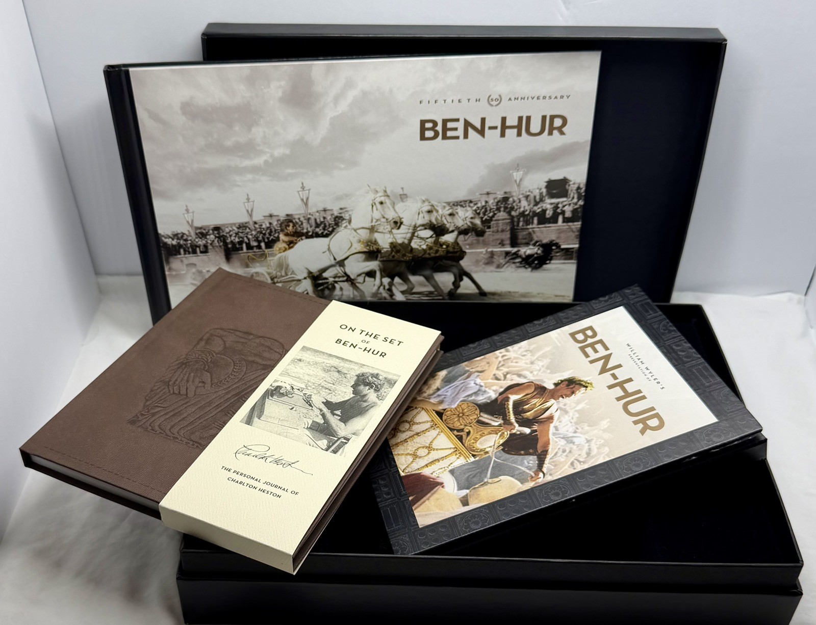Ben-Hur Blu-ray 3-Disc Set Limited Edition Fiftieth Anniversary William Wyler\'s Ben-Hur Blu-ray 3-Disc Set Limited Edition Fiftieth Anniversary William Wyler\'s