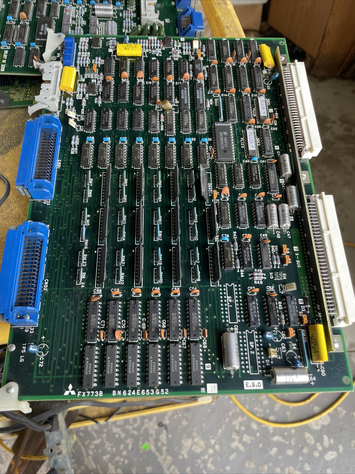 Mazak Mitsubishi FX773B CNC Control Board BN624E653G52